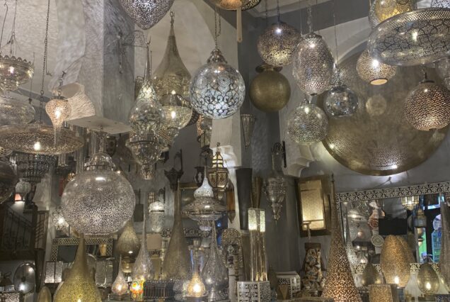 Souks of Marrakech: lenterns