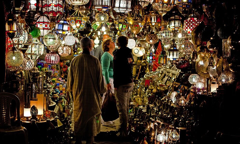 Lamps shop Marrakech