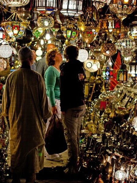 Lamps shop Marrakech